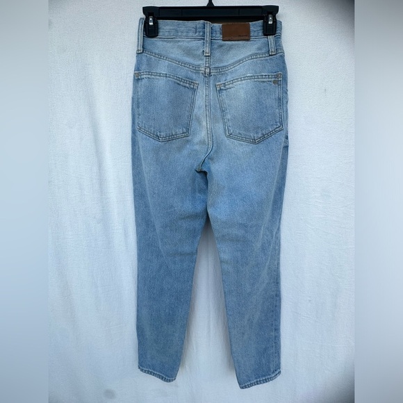 Madewell Blue and Brown Jeans Classic Denim #A1 - Picture 2 of 12